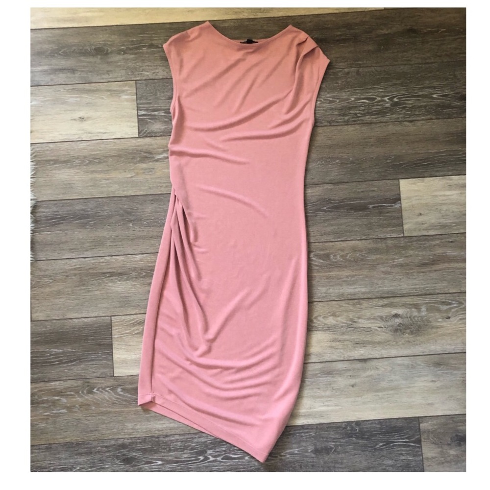 Topshop Ruched Bodycon Dress